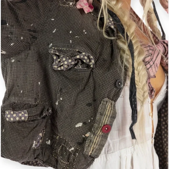 Magnolia Pearl Kelley Cropped Coat JACKET 691-ANDY-OS - Picture 8 of 15